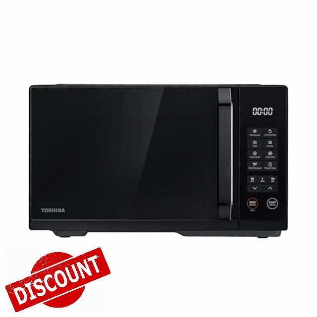 Toshiba 23L Black Mirror Digital Grill Microwave Oven