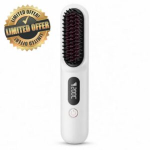 Cordless Hair Straightener Brush