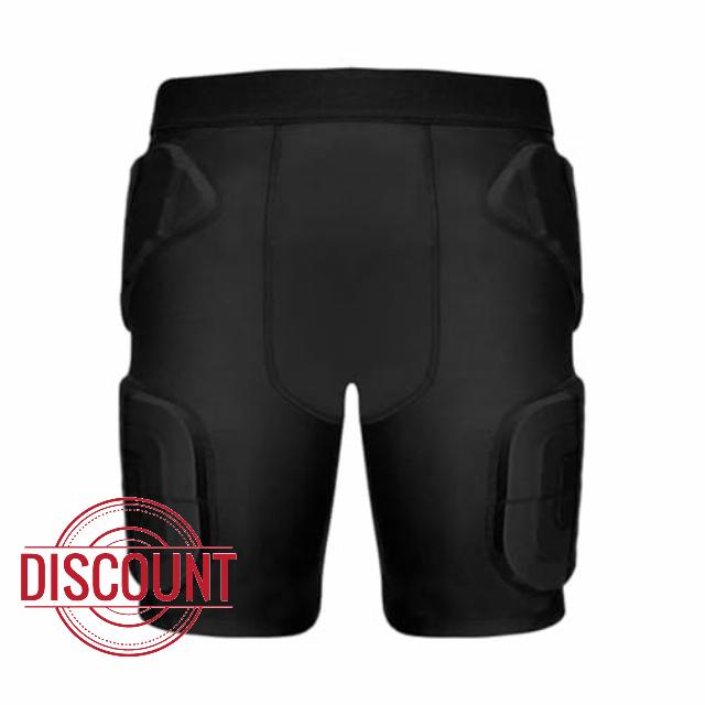 Sharplace Padded Football Girdle Compression Shorts Protector Pants Gear Hip Protection Shock Absorbing Comfortable Lightweight Breathable Polyeste