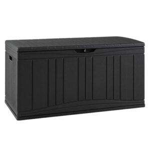 Waterproof Deck Boxes with Lockable Sit-on Lid
