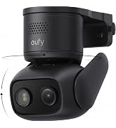 Security camera device shown in white and black color. Compact spherical design with black front panel containing camera lens and light indicator. Branded 'Ouii' visible on white housing.