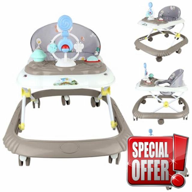 Baby Walker with Music Toy Tray