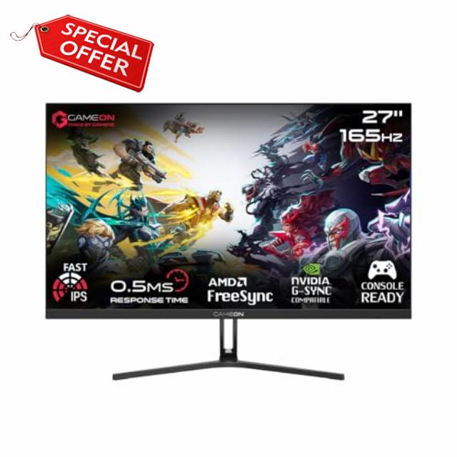 GAMEON GOVE127FHD165IPS Epic Series 27 Inch FHD Gaming Monitor
