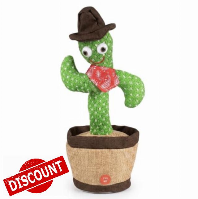 FAHAAM New||Dancing Cactus Plush Toy
