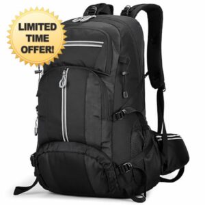 50L Hiking Backpack for Men Women