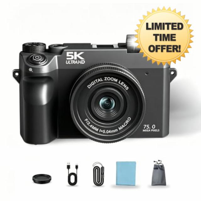 Divento Digital Camera 5K