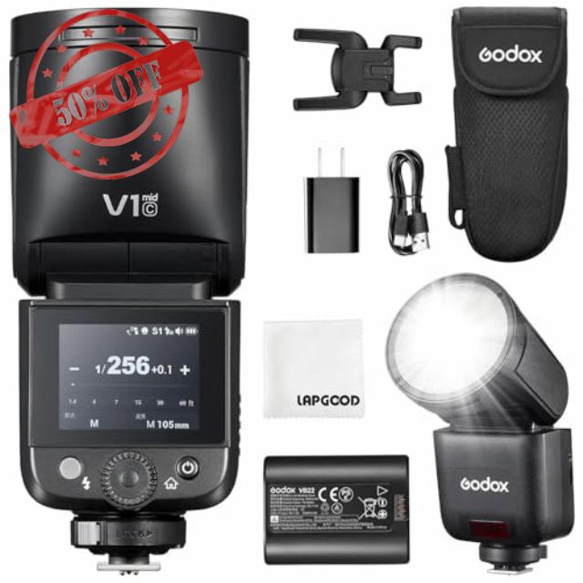 GODOX V1 MID C Camera Flash for Canon