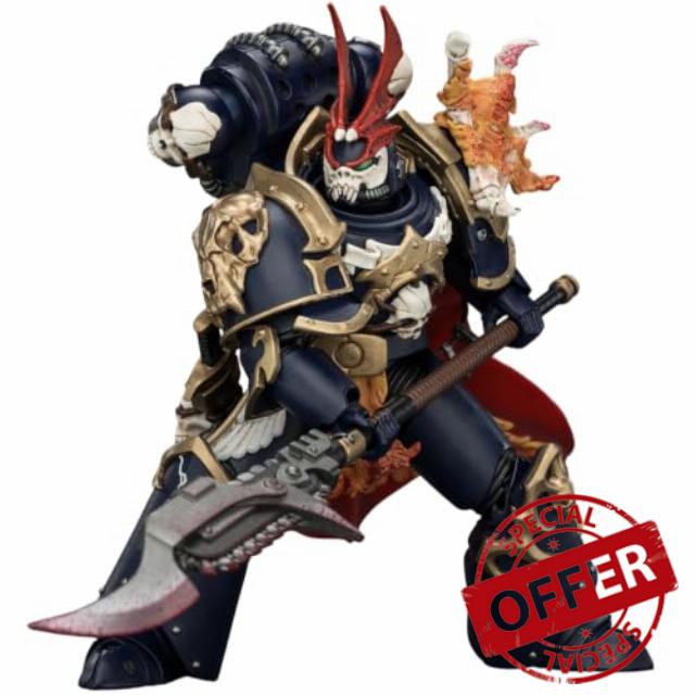 JOYTOY Night Lords Warhammer 40K 1/18 Action Figures Night Lords Sevatar