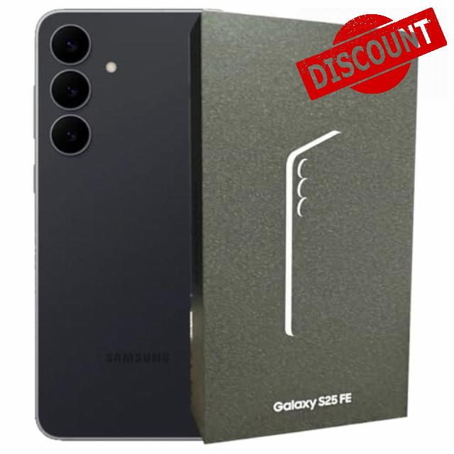Samsung Galaxy S25 FE 5G SM-S731B Exynos 2400 8GB RAM SIM-Free Unlocked Android 16 Smartphone (Jetblack