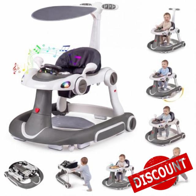 COSTWAY 7 in 1 Baby Walker