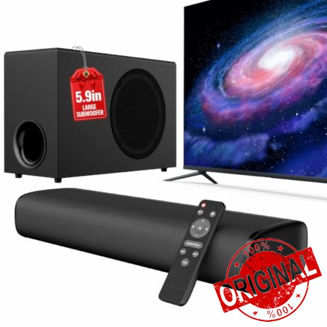 Upgraded Soundbar for TV with 5.9'' Big Powerful 110W Subwoofer