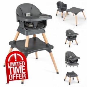 COSTWAY High Chair for Babies and Toddlers