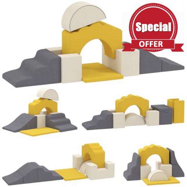 AIYAPLAY Kids Soft Play Set
