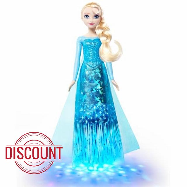Mattel Disney Frozen Singing Elsa Doll with Lights & Music