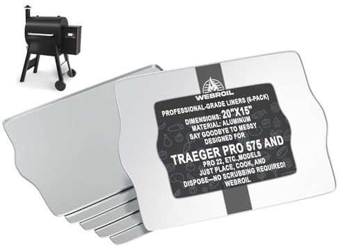 Heat-Resistant Foil Liners for Traeger Grill Accessories