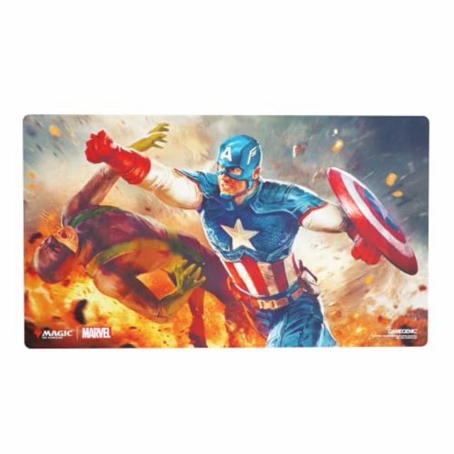 Gamegenic | Magic: The Gathering | Marvel Super Heroes Prime Playmat - Captain America