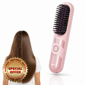 Cordless Hair Straightener Brush