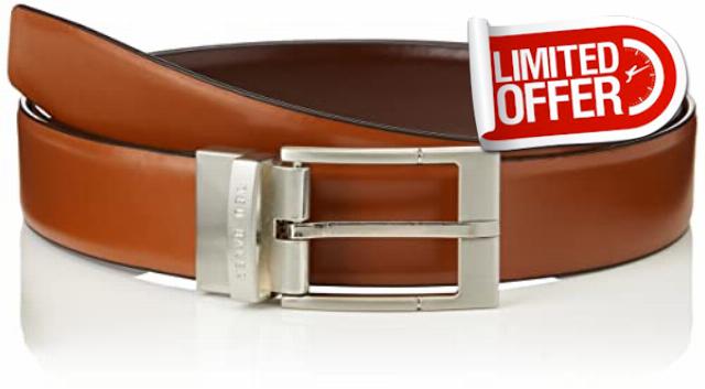 Ted Baker Men's Connary Reversible Leather Belt Belt (pack of 1)