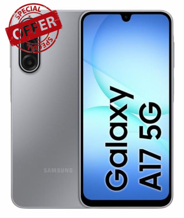 Samsung Galaxy A17 5G Smartphone 128GB AI Phone SIM Free Grey SM-A176BZAAEUB