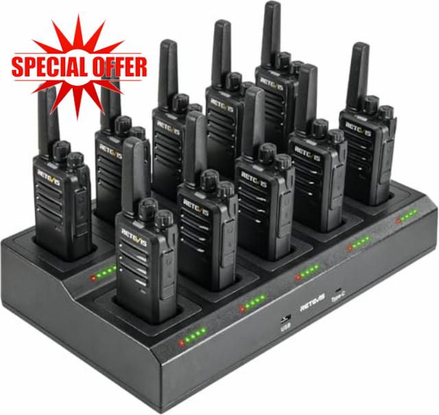 Retevis RT668 Walkie Talkies for Adults