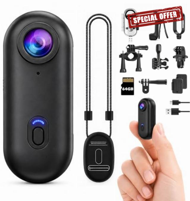 Body Camera with 64GB Card