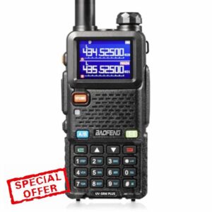 BAOFENG UV-5RM Plus Amateur Radio Multi-Band Walkie Talkie