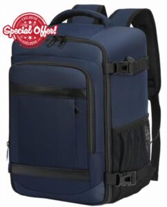 KLOSTAIN Ryanair Cabin Bags 40x30x20 Underseat 24L Laptop Carry On Backpack Fits easyJet Eurowings Wizz Air Navy
