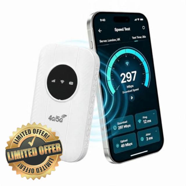 Portable WiFi Router with SIM Slot