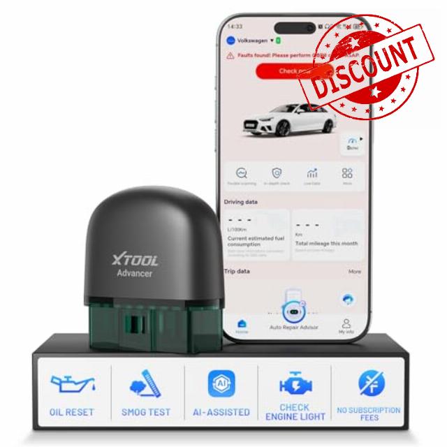 XTOOL AD20 Pro OBD2 Scanner Bluetooth