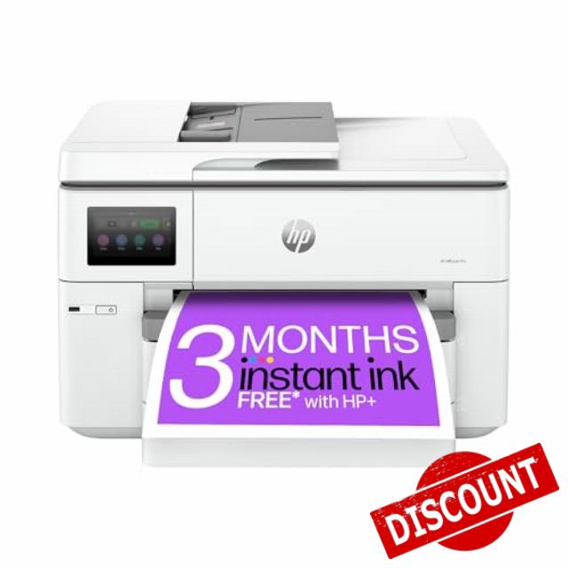 HP OfficeJet Pro 9730e All-in-One Printer | Colour | for Small Office | Wireless | Print