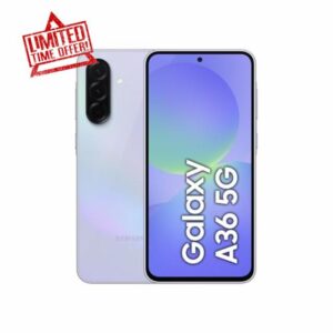Samsung Galaxy A36 5G SM-A366B Dual Sim 128GB Awesome Lavender (8GB RAM) (Renewed)