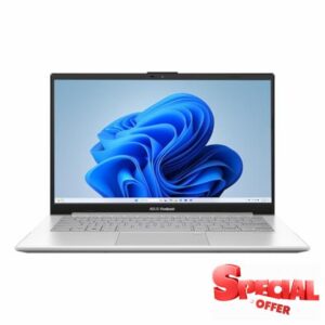 ASUS Vivobook 14 E1404TA Laptop with Microsoft Office M365 | 14.0" Full HD screen | Intel Celeron N150 | 8GB RAM | 128GB UFS | Windows 11