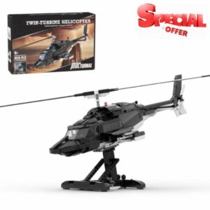 MOC-149250 Helicopter Building Blocks Set MOC