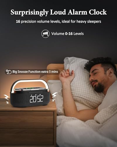 Bedside Night Light for Heavy Sleepers