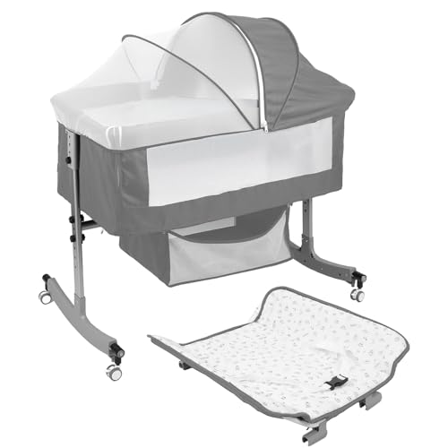 Next to Me Crib with Changing Table