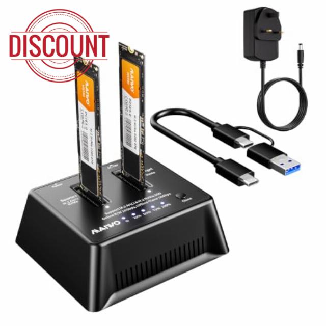 NVME M.2 SSD Cloner Enclosure