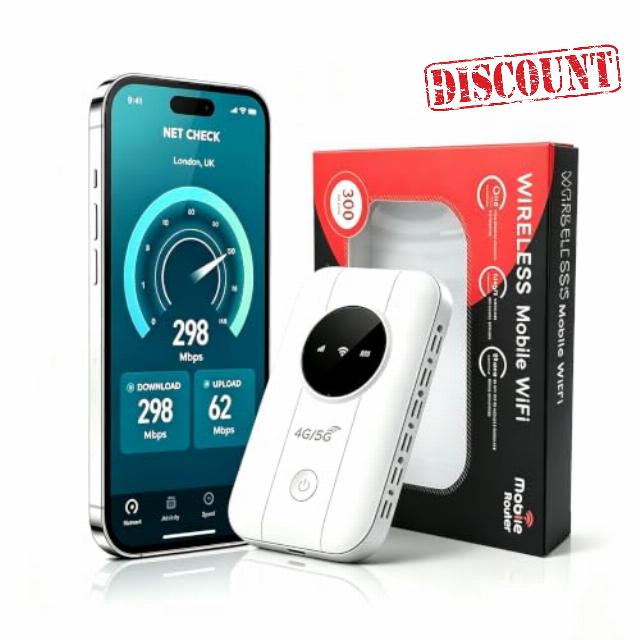 Portable Mobile WiFi 6 Travel Router