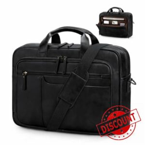RAINSMORE Messenger Bags for Men 16 Inch Waterproof Laptop Bag | Satchel Bag