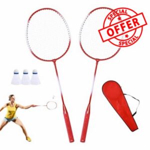Badminton Racket - Carlton Drivespeed Graphite Badminton Racket | 2 Player Set | Adult Set | Outdoor Recreation Accessories | Single ULT