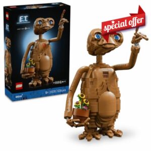 LEGO Ideas E.T. the Extra-Terrestrial - Model Kit for Adults incl. Alien Figure