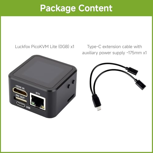 Supports 1920 × 1080@60fps HDMI Video Input and HID Signal Output for Device Control