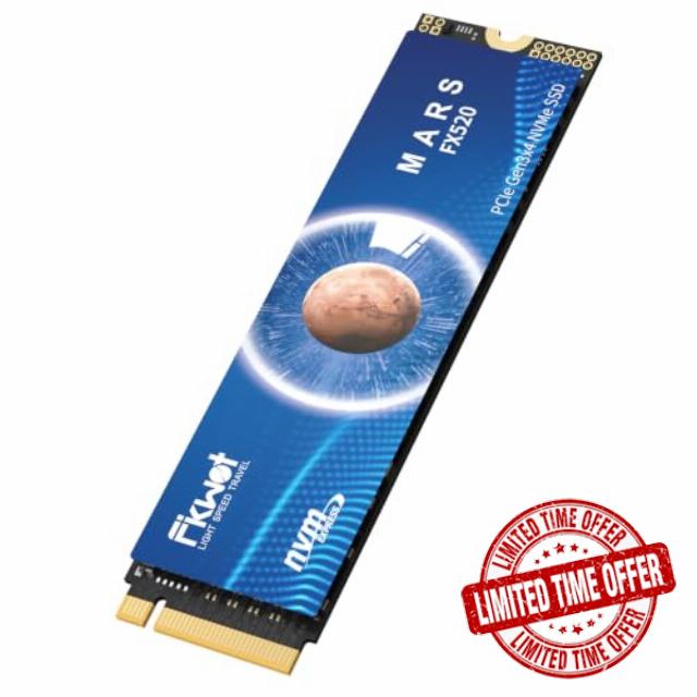 Fikwot FX520 128GB NVMe SSD M.2 2280 PCIe Gen3 x4