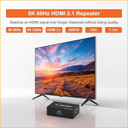 48Gbps HDMI Signal Booster Extender