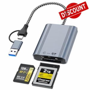 CFexpress Type B & SD Card Reader