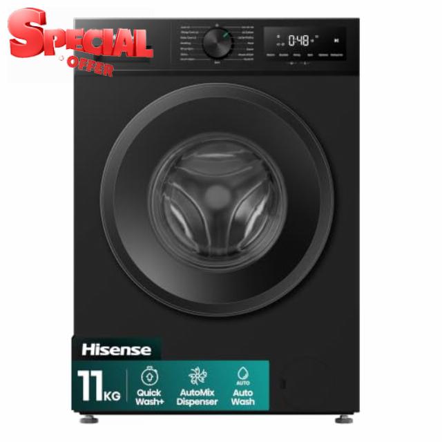 Hisense WF1I1142BBL 11kg Washing Machine