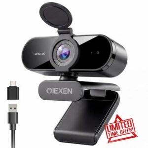 4K Ultra HD Webcam for PC