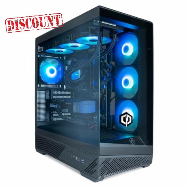 CyberPowerPC x MSI PBM Gaming PC - AMD Ryzen 7 9700X
