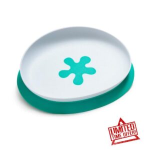 doddl 2-in-1 Suction Plate for Baby & Toddler | Baby Led Weaning | Removable Suction Base