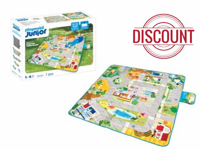 Playmobil | JUNIOR | JUNIOR: Play Mat | Soft Play Mat with Themed Worlds