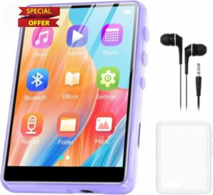 128GB MP3 Player with Bluetooth 5.4